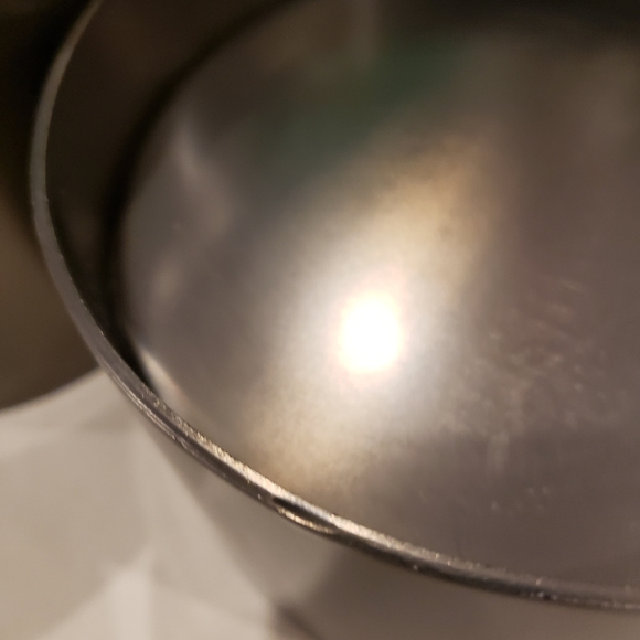 CRATE AND BARREL Links Pewter Centerpiece Pillar Candle Holder - Picture 6 of 7